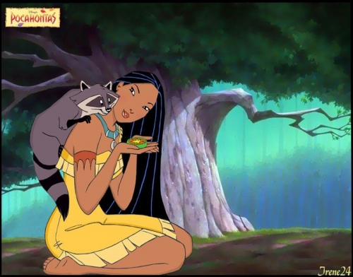 Покахонтас и компас