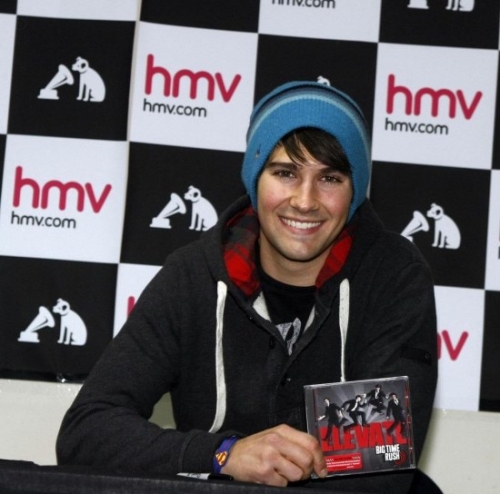 Big Time Rush Джеймс Маслоу с диском