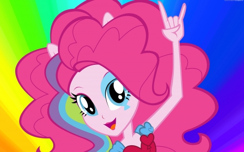 Девушки Эквестрии Rainbow Rock Пинки Пай