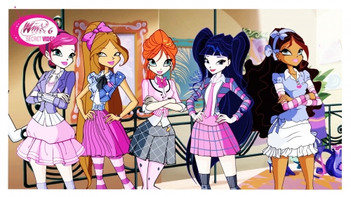 Школа Волшебниц Винкс, новые школьные наряды Винкс