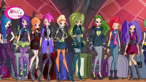 Новые ученицы Облачной Башни (и Селина)