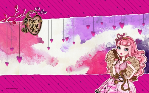 Ever After High обои с Купидон True Hearts Day