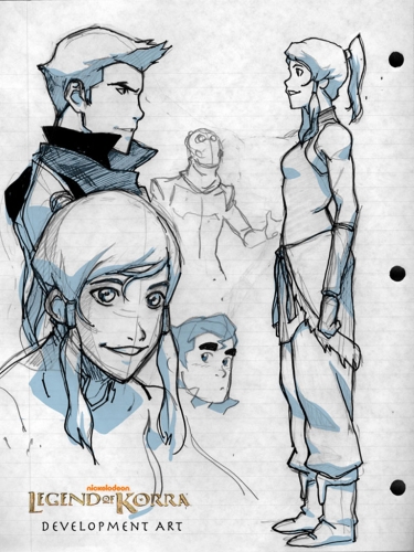 Легенда о Корре концепт арты