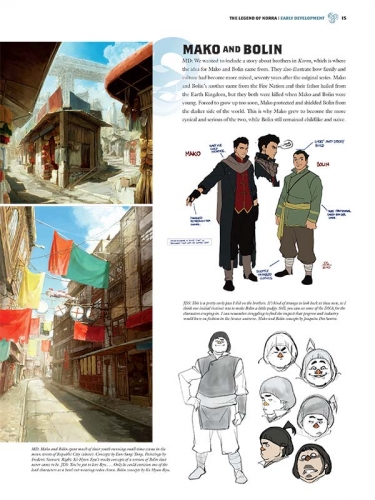 Legend of Korra концепт арты