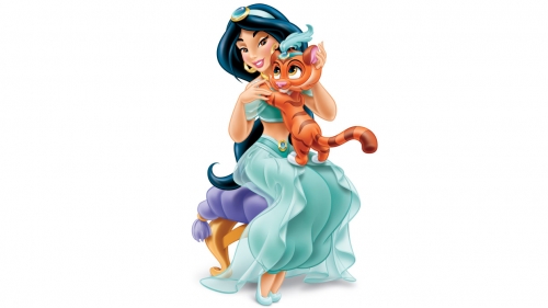 Королевские питомцы Жасмин и тигренок Султан