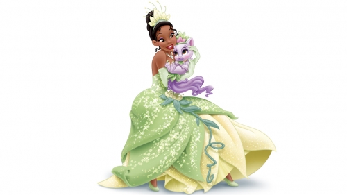 Королевские питомцы Дисней Тиана и ее кошка