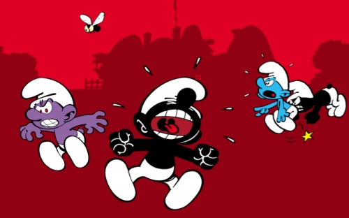 Черные Смурфы