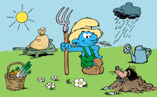 Смурф фермер