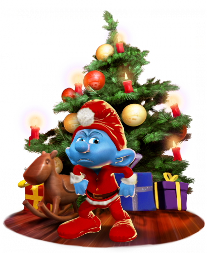 Смурфики и Новый Год