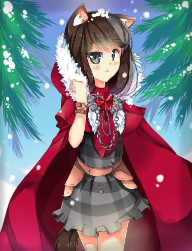 Серайз Худ в зимнем лесу от Unoko