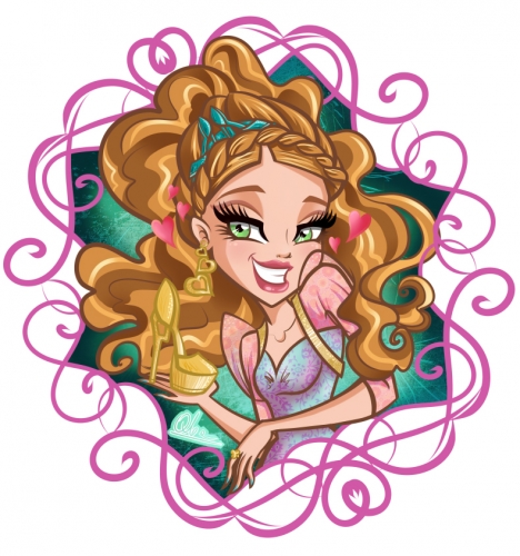 Ever After High Эшлин Элла в рамке