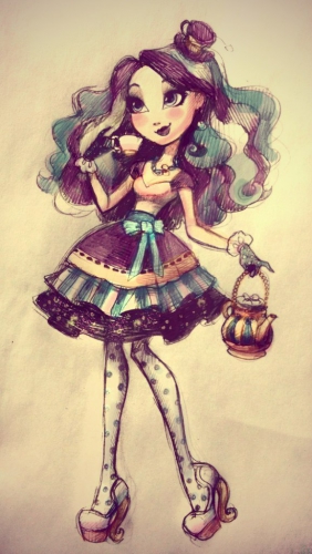 Рисунок Мэдлин Хэттер