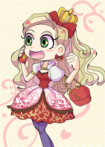 Эппл Вайт говорит по телефону