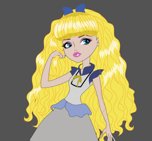 Расстроенная Блонди