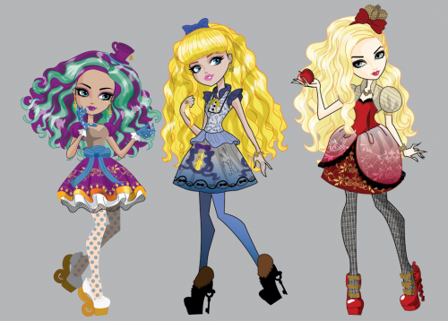 Подруги выстроенные по росту