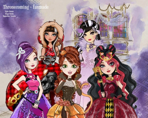 Эвер Афтер Хай день Коронации и вымышленная ОС