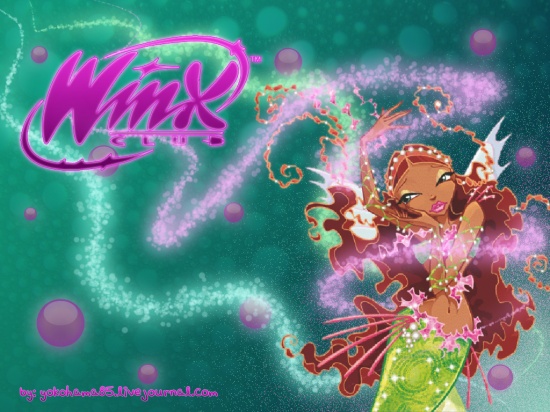 Обои Лейла русалка