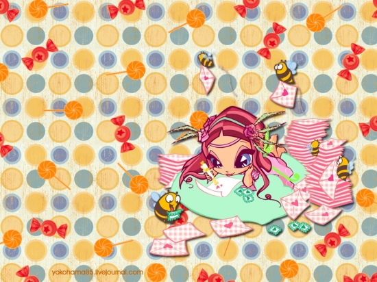 Обои с пикси Амур