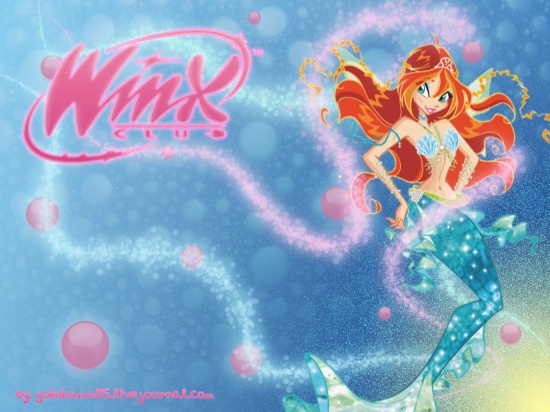 Обои Блум русалка