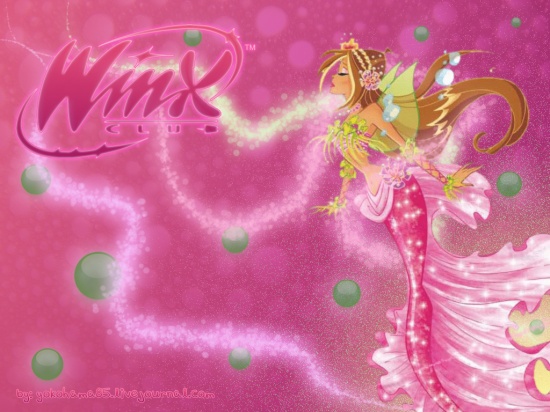 Обои Флора русалка