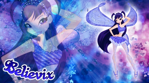 Муза синий Биливикс