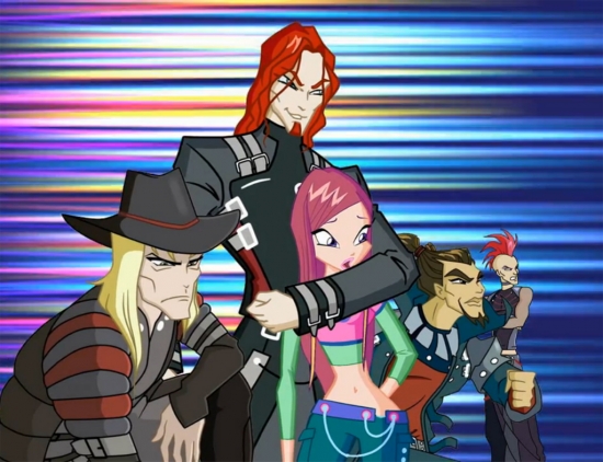 Рокси и рыцари черного круга, обои для рабочего стола