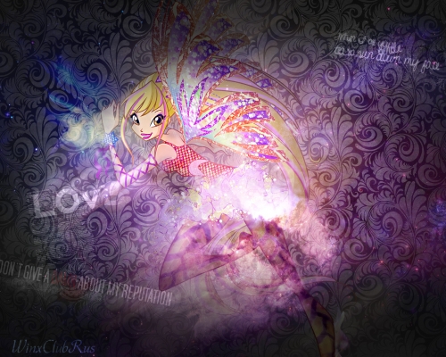 Винкс Клуб обои со Стеллой в превращении сиреникс