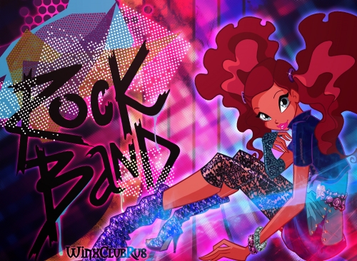 Винкс Лейла Рок обои на рабочий стол
