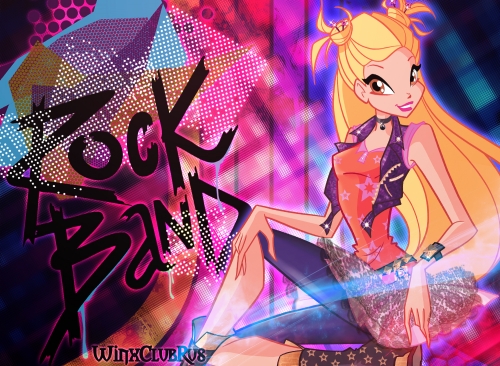 Винкс Стелла Рок обои на рабочий стол