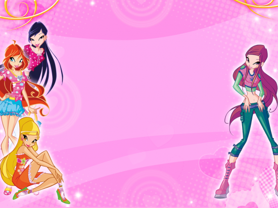 Обои с Стеллой, Рокс, Музой и Блум 4 сезон