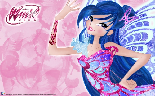 Муза Батерфликс красивая фоновая заставка