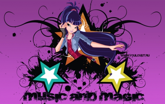 Обои Винкс 5 сезон Муза