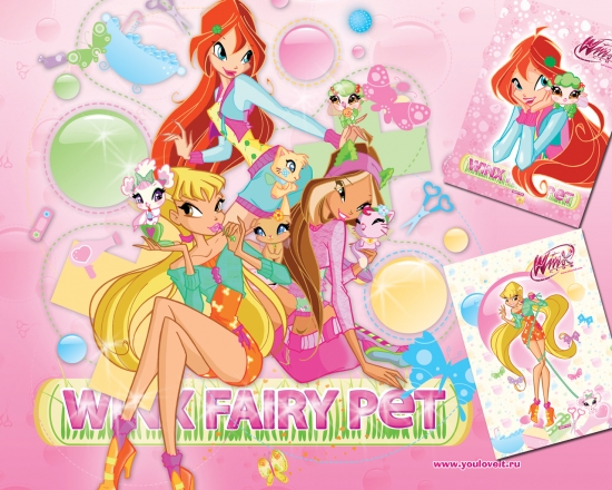 Winx Обои в стиле Love&Pets