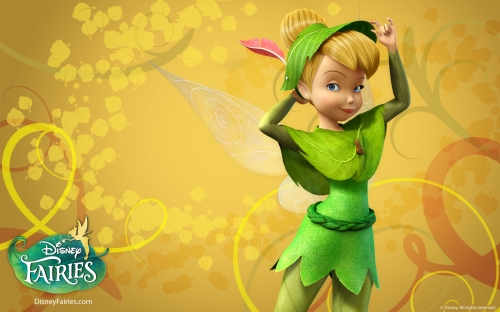 Фея Динь Динь в шляпке