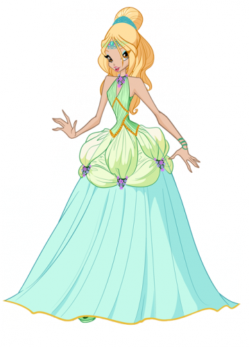 Дафна Винкс бальные платья принцесс 6 сезон