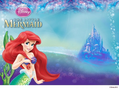 Русалочка Ариэль картинка на рабочий стол