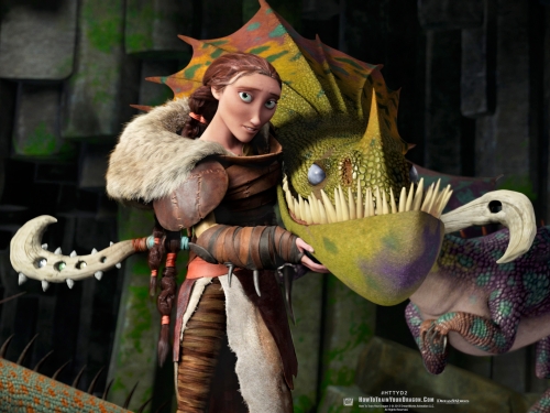 Как приручить дракона 2 мама Иикинга