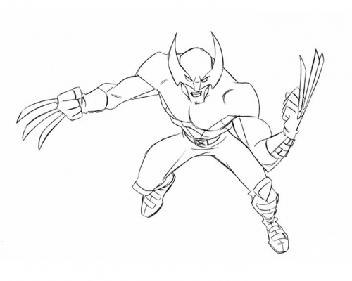 Росомаха атакует