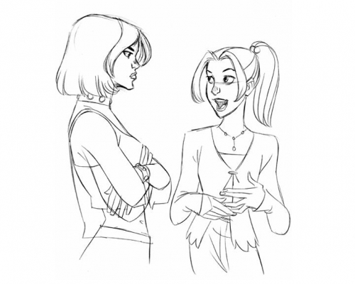 Люди Икс Эволюция Руж и Китти