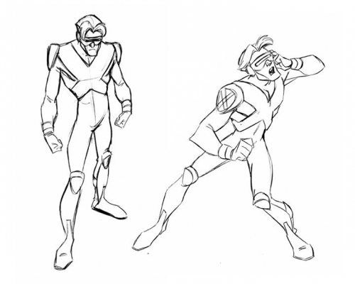 Люди Икс Эволюция Циклоп атакует