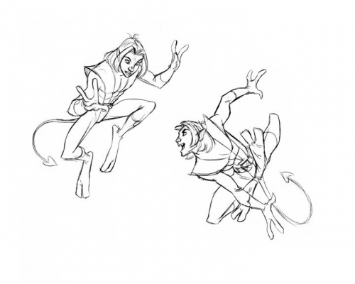 Попрыгун в движении