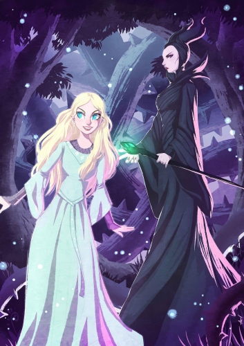 Аврора и Малефисента
