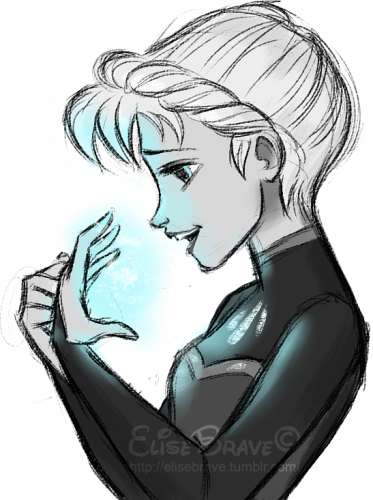 Рисунок Эльзы