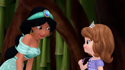 Жасмин в мультфильме 