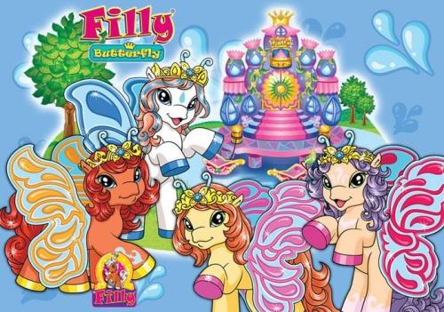 Лошадки Филли (Filly) бабочки, водяная семья