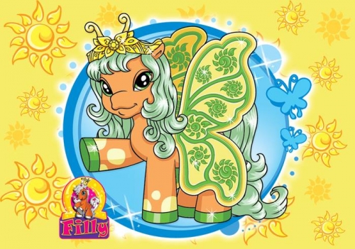 Лошадка Филли бабочка Сан (Sun)