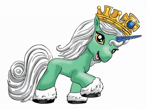 Лошадки Филли, единорог Сквик (Squeak)