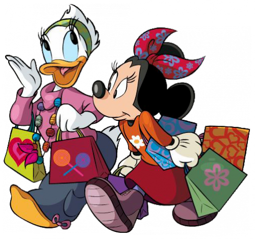 Минни и Дейзи пошли за покупками