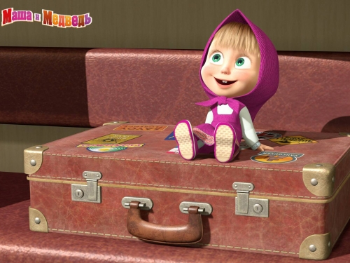 Маша и Медведь обои для рабочего стола