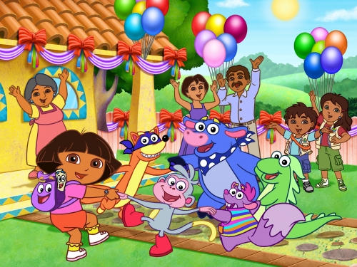 Даша Путешественница, ее семья и друзья